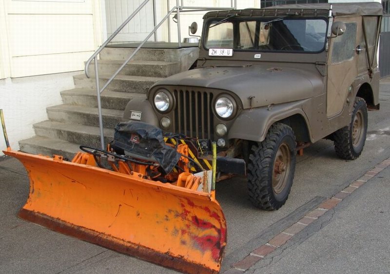 Alle original Schweizer Armee Jeep Heckklappe, mit weichen ...