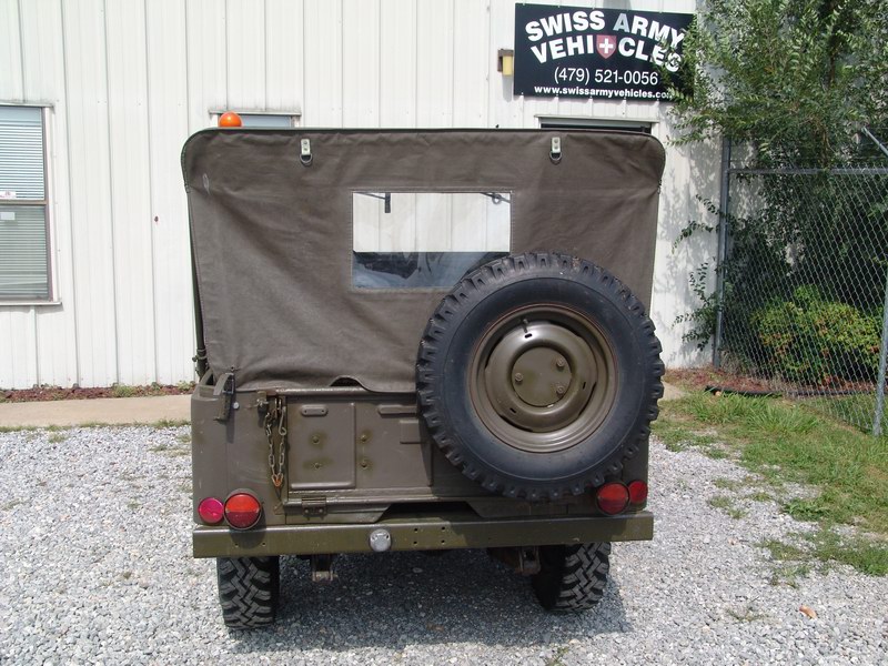 Alle original Schweizer Armee Jeep Heckklappe, mit weichen ...