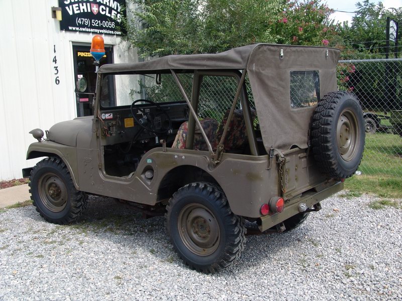 Alle original Schweizer Armee Jeep Heckklappe, mit weichen ...