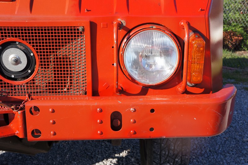 Swiss Municipal Firetruck wurde für Schläuche und E ...