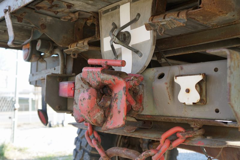 Original Truppentransporter der belgischen Armee.  
In gutem Zustand ...