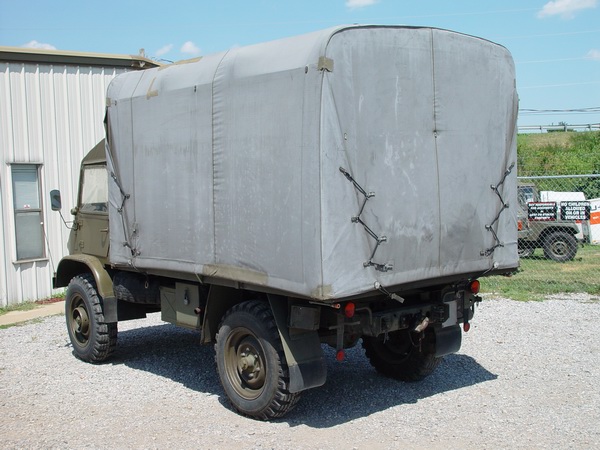 Unimog Außendienstgerät, großer Luftkompressor, 4 O ...