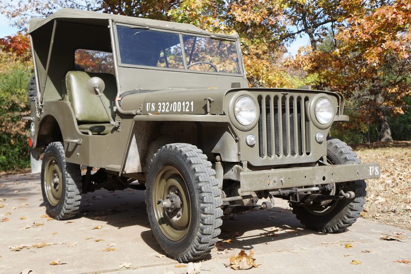 Dies ist ein original Schweizer Armee Willys Jeep.  Gut ...