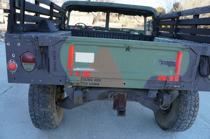 Dieser Humvee war ursprünglich vom US-Militär, aber ...