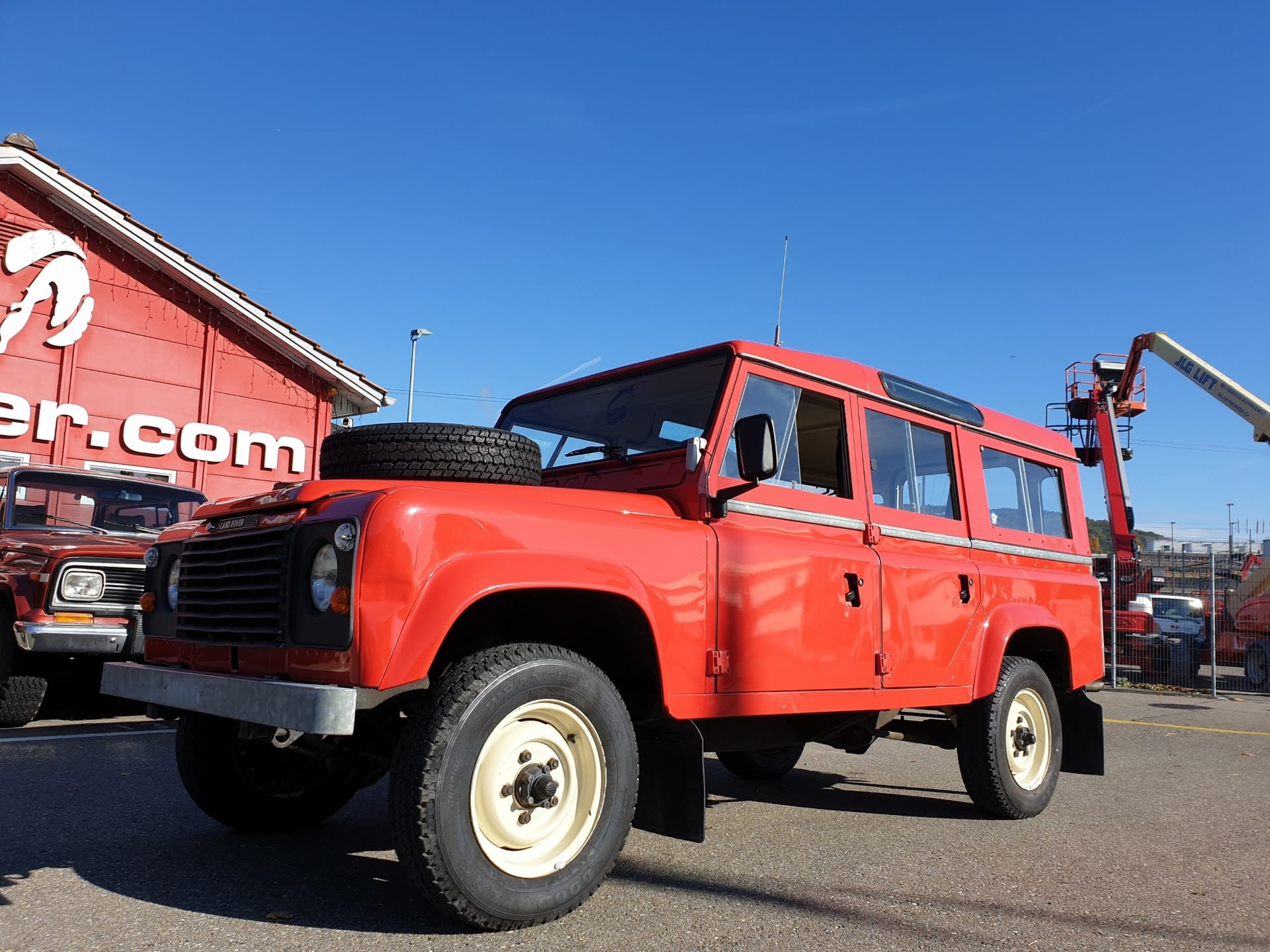 Land Rover 110 Feuerwehrfahrzeug