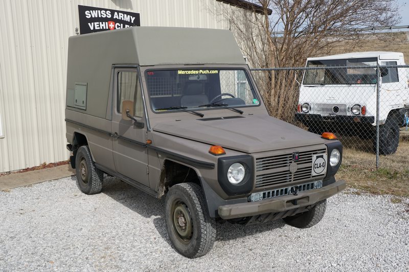 Original Schweizer Armee Hardtop Radio Truck G Wagen.  ..