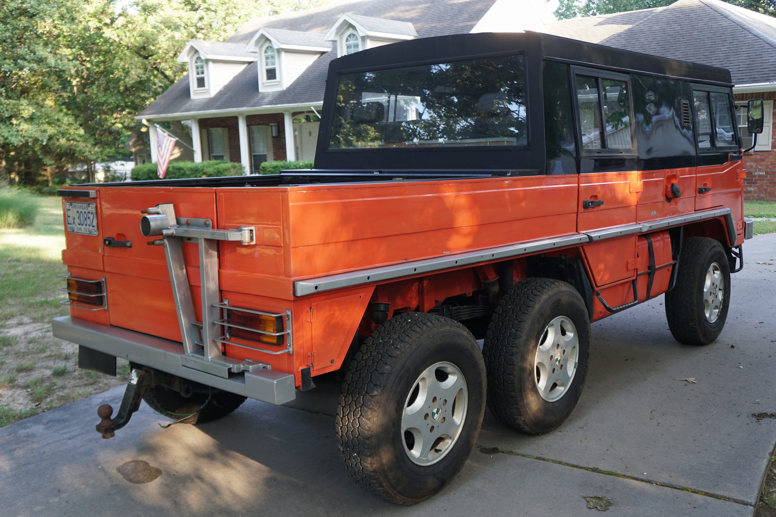 Seltener Pinzgauer 718 6x6 Custom 3 Door Crew Cab  
 ..