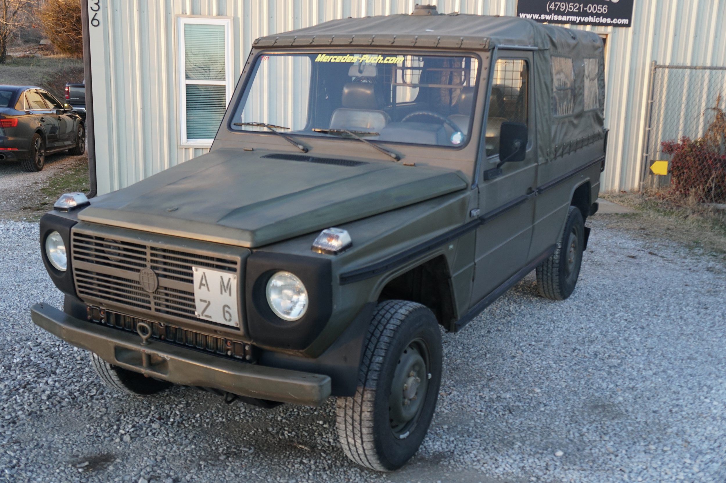 Original Schweizer Armee G Wagen. In gutem Zustand 
 ..