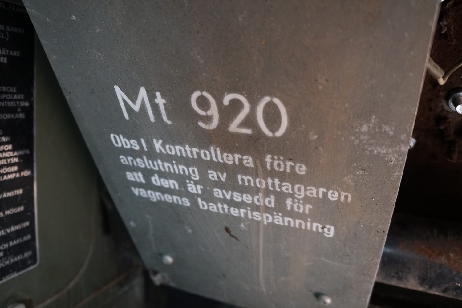 Volvo L3315  Radio Truck from Swedish Army  
The  ..