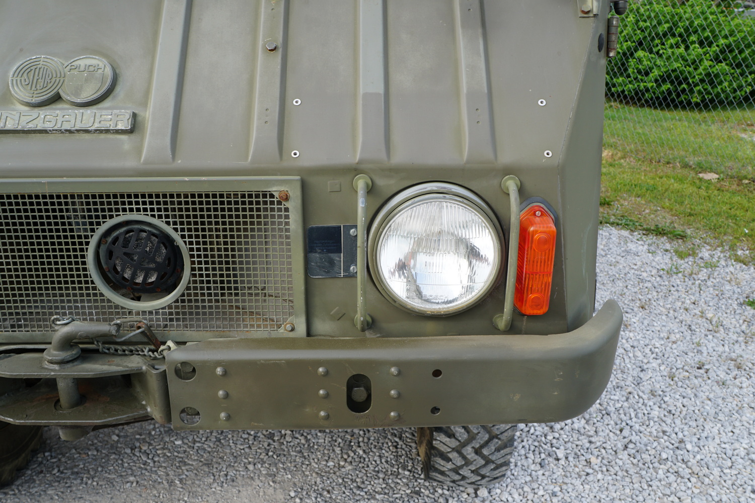 Original Swiss Army Troop Carrier with rear Seats. ..