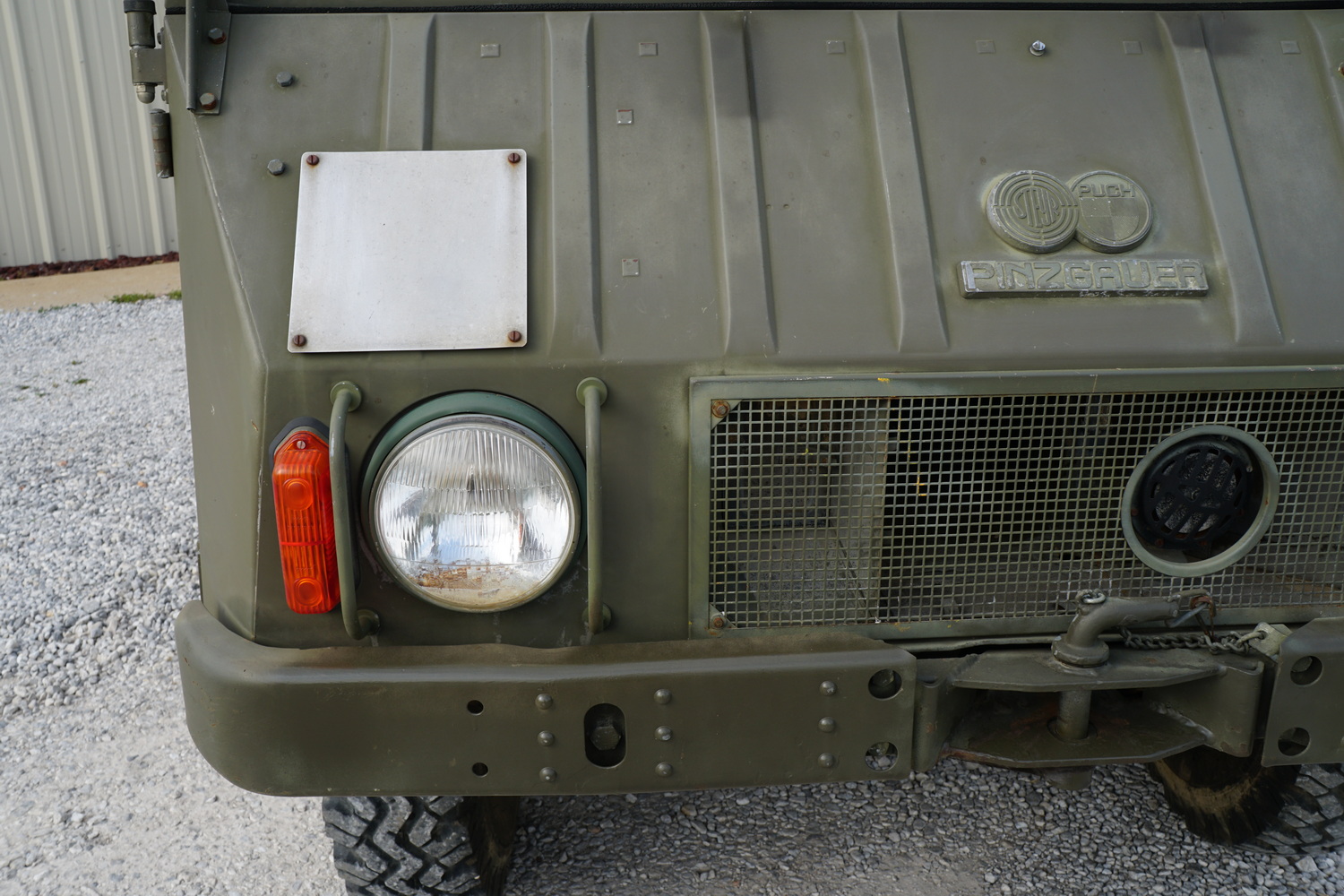 Original Swiss Army Troop Carrier with rear Seats. ..