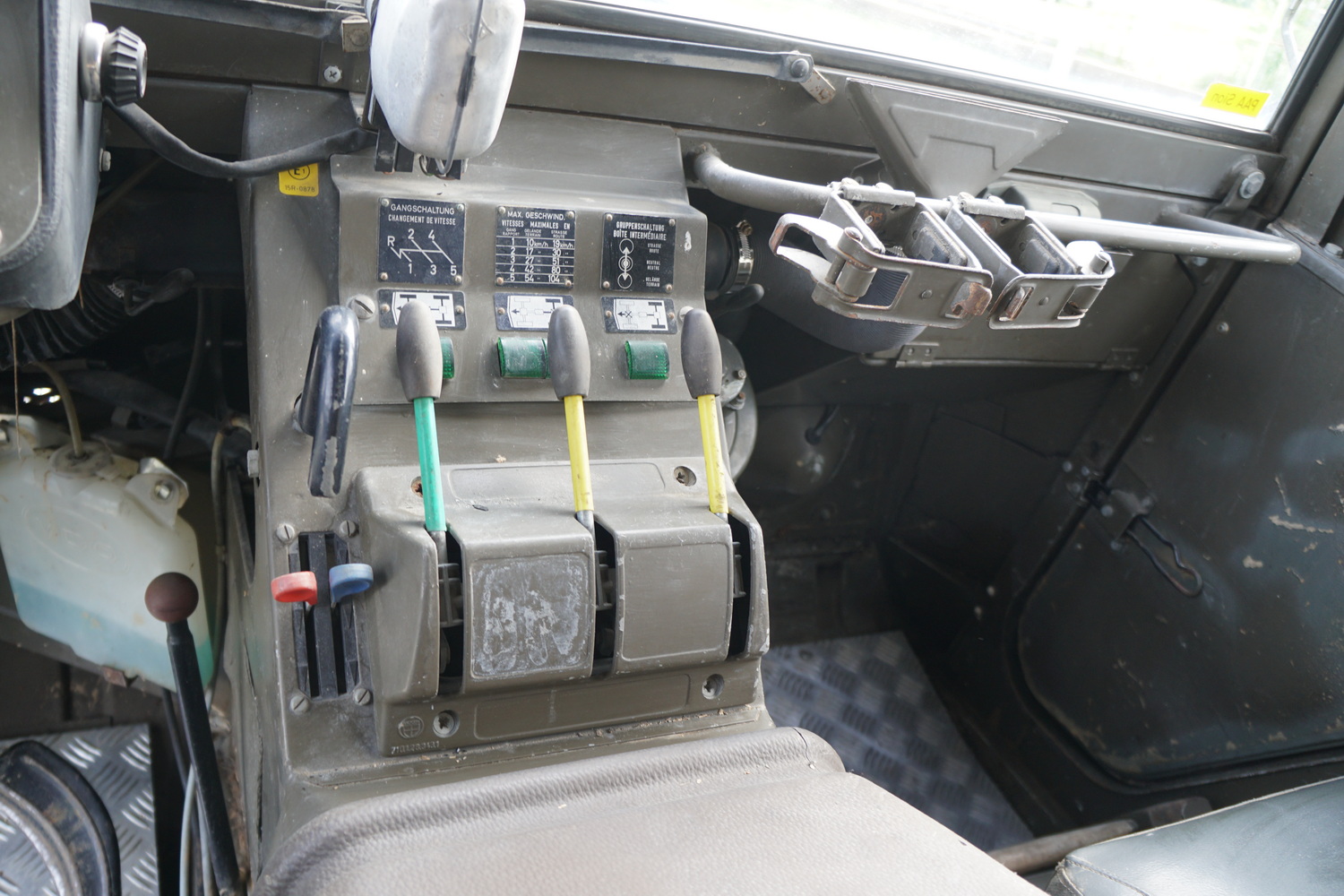 Original Swiss Army Troop Carrier with rear Seats. ..