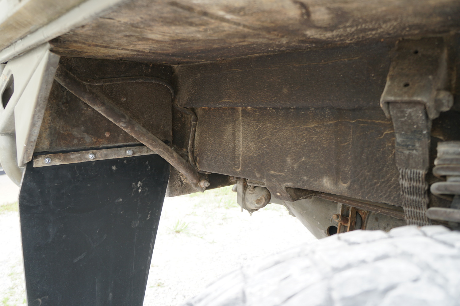 Original Swiss Army Troop Carrier with rear Seats. ..