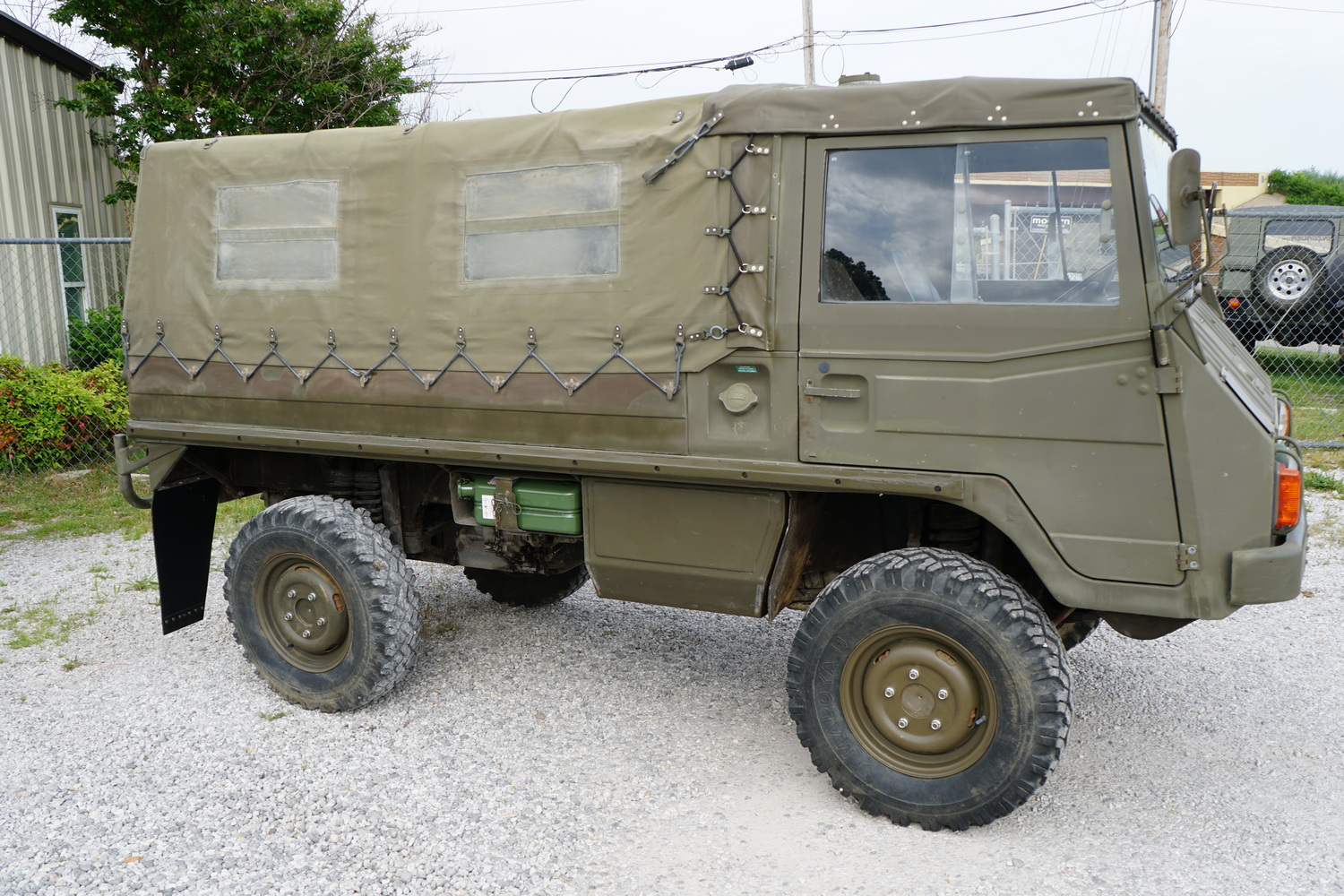 Original Swiss Army Troop Carrier with rear Seats. ..