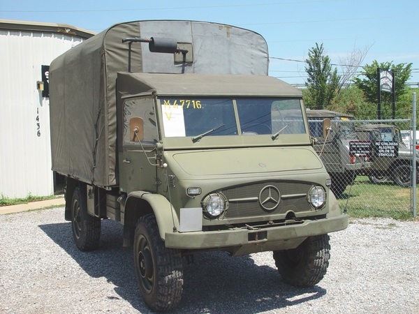 Unimog Außendienstgerät, großer Luftkompressor, 4 O ...